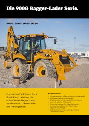 Багер-товарачи с обратно загребване Hydrema 926G