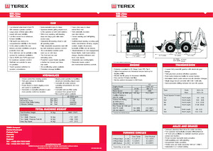 Багер-товарачи с обратно загребване Terex 970