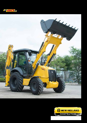 Багер-товарачи с обратно загребване New Holland B80B