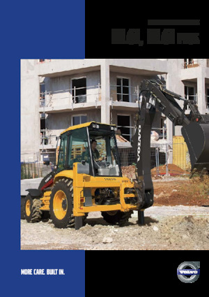 Багер-товарачи с обратно загребване Volvo BL 61 Plus