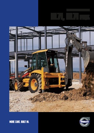 Багер-товарачи с обратно загребване Volvo BL71