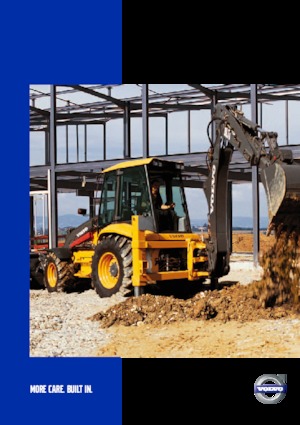 Багер-товарачи с обратно загребване Volvo BL71