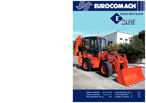 Багер-товарачи с обратно загребване Eurocomach E 265