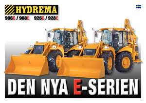 Багер-товарачи с обратно загребване Hydrema H 928 E-ESD