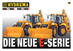Багер-товарачи с обратно загребване Hydrema H 928 E-ESD