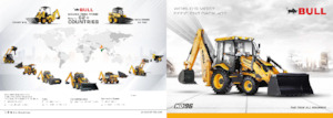 Багер-товарачи с обратно загребване Bull HD96 4WD