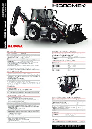 Багер-товарачи с обратно загребване Hidromek HMK 102 B Supra