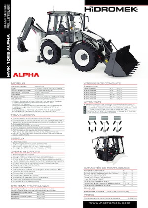 Багер-товарачи с обратно загребване Hidromek HMK 102 S Alpha