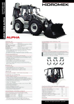Багер-товарачи с обратно загребване Hidromek HMK 102 S Alpha