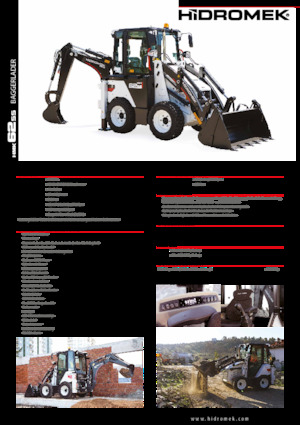 Багер-товарачи с обратно загребване Hidromek HMK 62 SS