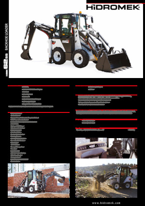 Багер-товарачи с обратно загребване Hidromek HMK 62 SS