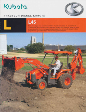 Багер-товарачи с обратно загребване Kubota L 45