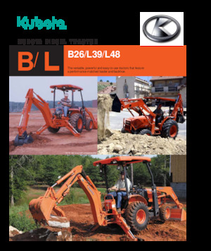 Багер-товарачи с обратно загребване Kubota L 39