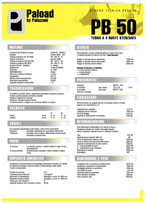 Багер-товарачи с обратно загребване Palazzani PB 50.2