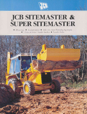 Багер-товарачи с обратно загребване JCB SITEMASTER