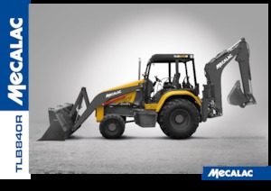 Багер-товарачи с обратно загребване Mecalac TLB840