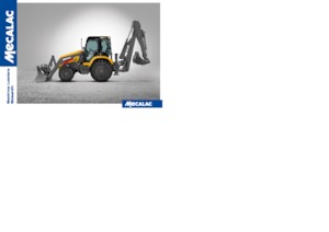 Багер-товарачи с обратно загребване Mecalac TLB990