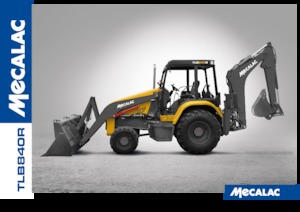 Багер-товарачи с обратно загребване Mecalac TLB840R