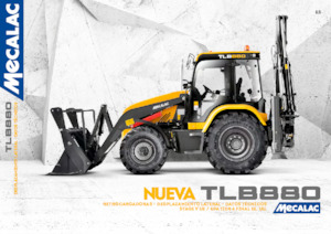Багер-товарачи с обратно загребване Mecalac TLB880
