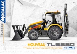 Багер-товарачи с обратно загребване Mecalac TLB880