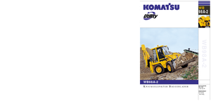 Багер-товарачи с обратно загребване Komatsu WB98A-2