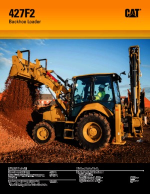 Багер-товарачи с обратно загребване Caterpillar 427F2