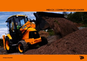 Багер-товарачи с обратно загребване JCB Midi CX