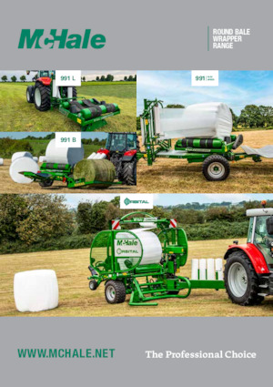 Опаковач за бали McHale 991 TBER