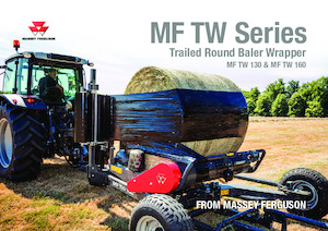 Опаковач за бали Massey Ferguson TW 160