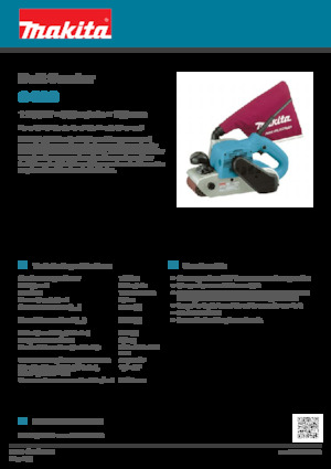 Лентови шлифовъчни машини Makita 9403