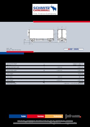 Фургонни ремаркета Schmitz Cargobull A.KO
