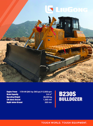 Верижен булдозер Liugong B230S