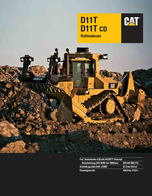 Верижен булдозер Caterpillar D11T