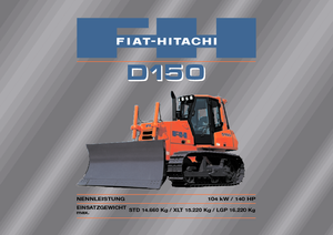 Верижен булдозер Fiat-Hitachi D 150 LGP