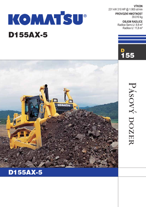 Верижен булдозер Komatsu D155AX-5