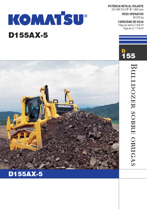 Верижен булдозер Komatsu D155AX-5
