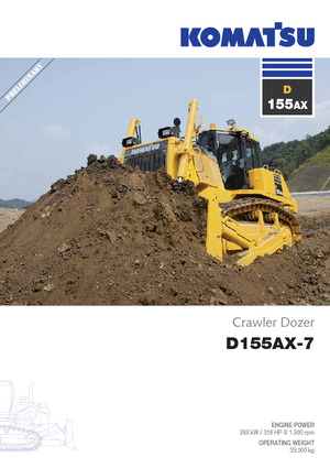 Верижен булдозер Komatsu D155AX-7