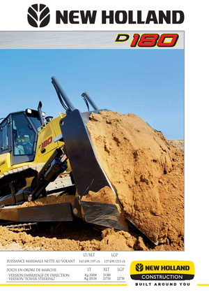 Верижен булдозер New Holland D180B LT