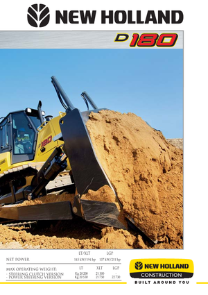 Верижен булдозер New Holland D180B LT
