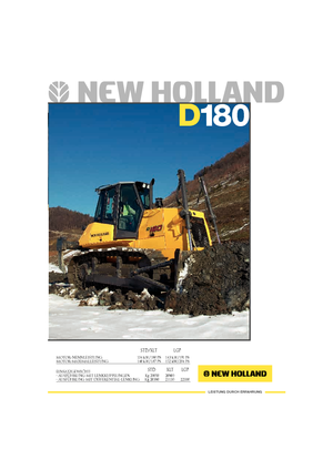 Верижен булдозер New Holland D180B LT