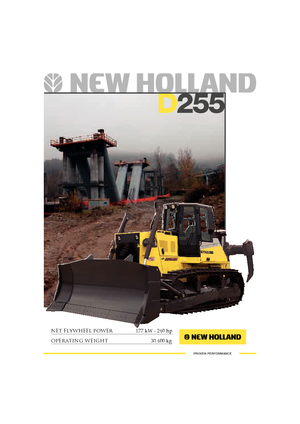 Верижен булдозер New Holland D 255