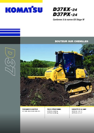Верижен булдозер Komatsu D37EX-24