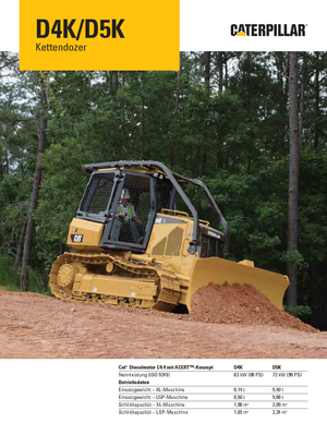 Верижен булдозер Caterpillar D5K XL