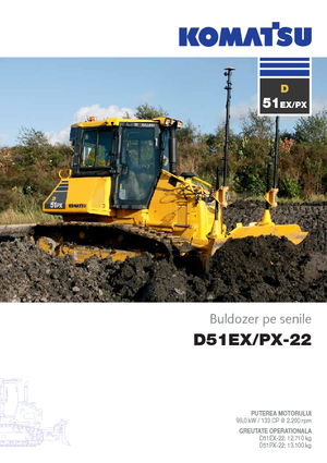 Верижен булдозер Komatsu D51PX-22