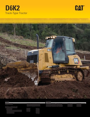 Верижен булдозер Caterpillar D6K2 XL