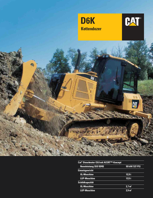 Верижен булдозер Caterpillar D6K LGP