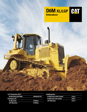 Верижен булдозер Caterpillar D 6 M XLSU