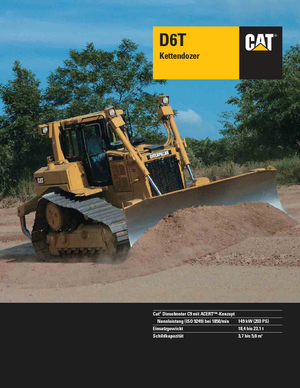 Верижен булдозер Caterpillar D6T LGP