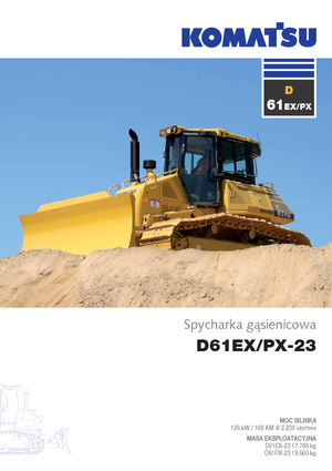 Верижен булдозер Komatsu D61PX-23