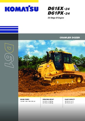 Верижен булдозер Komatsu D61PX-24E0